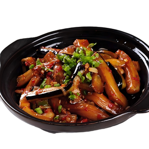 Berenjena precocinada congelada Lista para cocinar estilo Yu Xiang en salsa lista para servicio de comida - Product Image 1