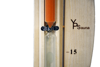Holz Sauna Sanduhr Sand Timer Countdown Uhr 15 Minuten für Sauna Spa Room Home Decor Zubehör