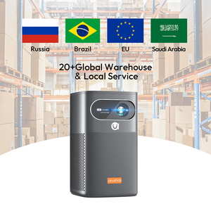 20 + Toàn Cầu Kho Byintek V30 Pocket Kích Thước Máy Chiếu Mini Kết Nối Để Điện Thoại 3D 4K 400 ANSI Pin Di Động Máy Chiếu - Product Image 1