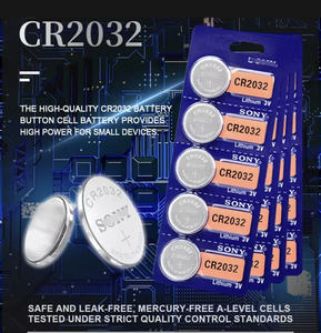 索尼锂电池用3v锂离子电池CR2032按钮 - Product Image 2