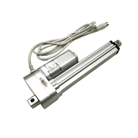 Actionneur linéaire électrique DC 24V mini solaire robuste IP66 étanche 100 mm 2000N 3000N avec capteur Hall