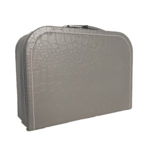 Scatola Regalo per Candele a Forma di Valigia per Bambini, Personalizzabile, in Cartone Riciclato con Manico - Product Image 6