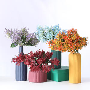 Fleur artificielle en plastique, <span class=keywords><strong>jasmin</strong></span> d'hiver, petite fleur <span class=keywords><strong>sauvage</strong></span>, décoration d'intérieur, mise en scène, petite étoile gyptienne, branche florale unique - Product Image 5