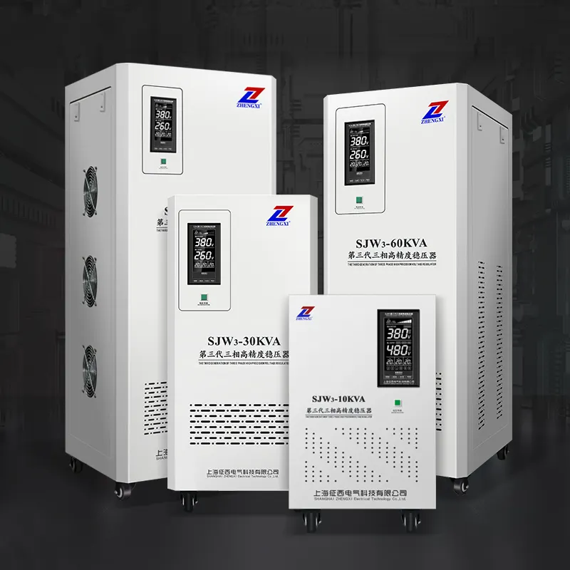 Nhà Máy Giá tự động điện áp ổn định 15kVA 30kva 3 ba giai đoạn AVR 380V 400V 20kva điều chỉnh điện áp/ổn định