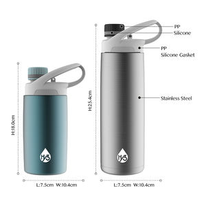 Logo personnalisé en acier inoxydable avec isolation thermique sous vide Ensemble de flacons d'eau chaude et froide pour enfants mignons pour filles - Product Image 6