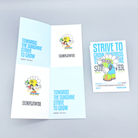 Service d'impression sur carton couché personnalisé – Flyers et brochures pliables colorés, laminés offset, écologiques pour usage bureautique