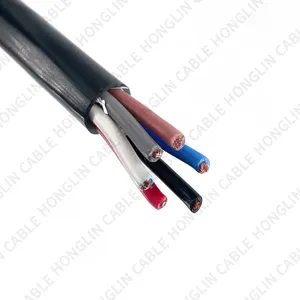 Condutor de cobre multicore Flexível controle cabos acessórios KVVR 0,75 1 1,5 2,5 4 6 MM cabo elétrico Fio Power Cable