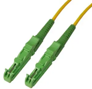 Simplex E2K/APC-E2K/APC SM 9/125um Fibre Optic Assemblies Cable Patch Cord 3mm 1M