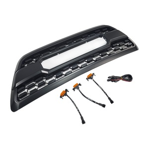 Rejilla Delantera de Plástico ABS Compatible con GX470 2004-2009 - Estilo TRD que Mejora la Apariencia Frontal con un Toque Especial - Product Image 4