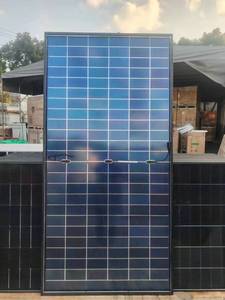 แผงโซลาร์เซลล์ประสิทธิภาพสูง445W 465W 450W กลุ่มนักบินอวกาศระดับ1ส่งตรงจากโรงงาน - Product Image 6