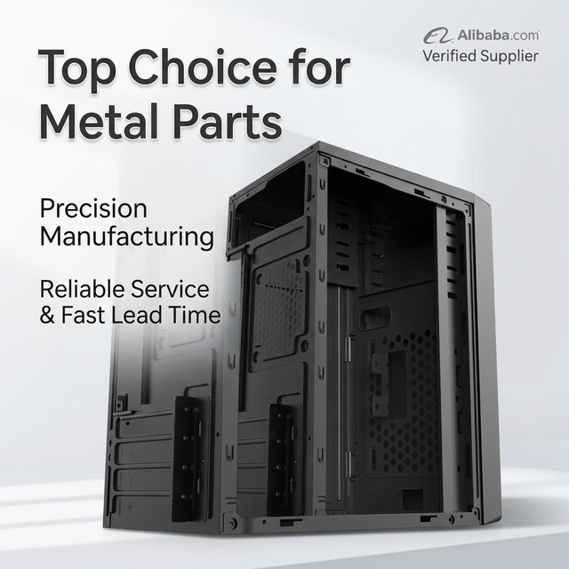 New Arrival Office PC Case ATX Full Tower Office Computer case USB 3.0 Desktop Computer Cabinet Sheet Metal Fabrication Parts