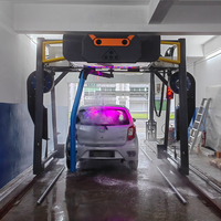 Machines de lavage de voitures électriques entièrement automatiques sans contact, commerciales, intelligentes, en libre-service 24h/24, sans surveillance, HP-212, capteur laser