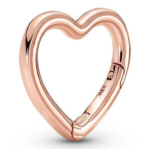 HaYa – Connecteur DIY en argent sterling 925 de haute qualité avec fermoir à ressort, breloque en forme de cœur, accessoires de bijoux pour femmes - Product Image 2