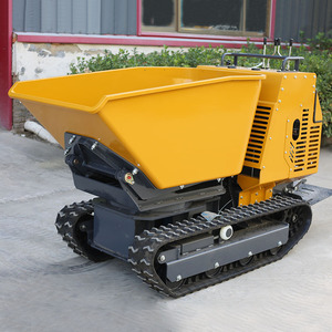 Nhỏ tải Dumper 500kg 1200kg công suất theo dõi <span class=keywords><strong>side</strong></span>-tipping Dumper xe tải xây dựng trang web tự động <span class=keywords><strong>loader</strong></span> Dumper thủy lực Lift - Product Image 3