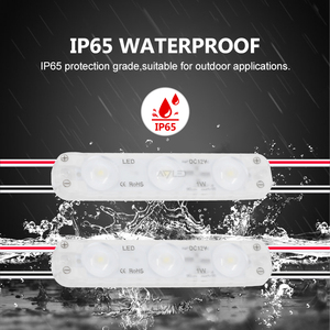 ADLED IP65 โมดูล LED กลางแจ้ง DC12V 1W 3 ดวง พร้อมชิป SMD2835 ปรับความสว่างได้ แสงสีขาวอบอุ่น - Product Image 5