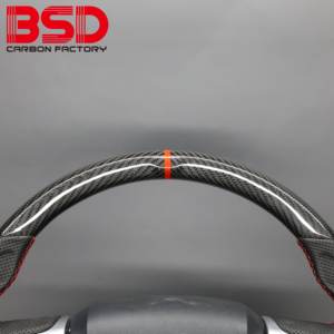 BSD carbono para Toyota Grand Highlander <span class=keywords><strong>TRD</strong></span> JDM modificar coche personalizado nuevo estilo Geek deporte Real fibra de carbono <span class=keywords><strong>volante</strong></span> - Product Image 6