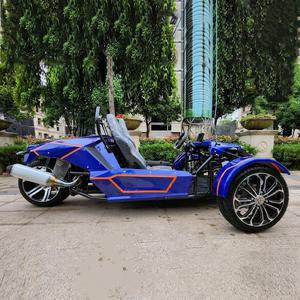 Tricycle haute performance à grande vitesse homologué CEE, 350 cm³, à batterie, carrosserie ouverte, véhicule de sport de course - Product Image 3