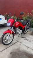 Moto Haojue DM125 125cc à refroidissement par air, 4 temps, EFI, pour trajets quotidiens, avec grand porte-bagages avant, frein à disque avant, Euro5, CKD