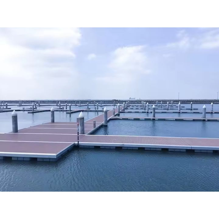 Marina Floating Pier Aluminum Structure Floating Jetty Platform Pontoon ...