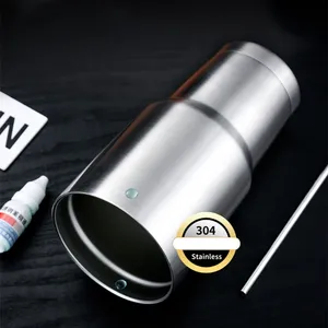 แก้วเก็บความร้อนแบบหนาติดผนังสองชั้นสำหรับใส่304กาแฟทำจากสเตนเลสสตีลสูญญากาศกันน้ำร้อนลวกสำหรับเดินทางชาหรือกาแฟ - Product Image 6