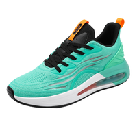 Chaussures de sport décontractées à coussin d'air pour hommes, printemps/automne/hiver, confortables, respirantes, en maille, tendance, vente en gros pour le commerce extérieur