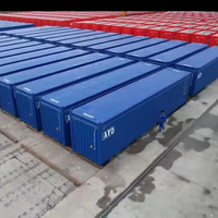 Conteneur à toit ouvert personnalisable de 20 pieds et 40 pieds, certification BV, conteneur d'expédition à toit ouvert robuste