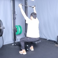 Asiento para Polea de Montaje en Rack - Ideal para Entrenar Músculos Superiores del Cuerpo: Espalda, Hombros y Brazos