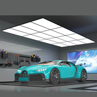 Plafonnier LED Baona 1,8x3,6m 900W pour atelier, garage, atelier de detailing automobile, bureau, température de couleur réglable
