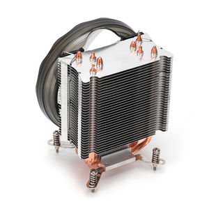 Nuevo Disipador de Calor de Aluminio con 4 Tubos de Calor, Enfriador de CPU de 120 mm con Ventilador PWM de 4 Pines, Bajo Ruido y Alto Flujo de Aire, Rodamiento Fluido de Alto Rendimiento - Product Image 2