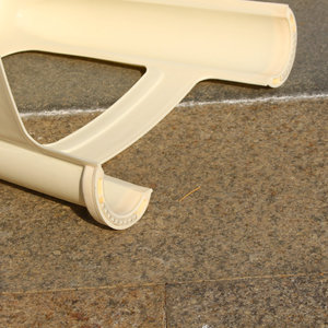 Taizhou plastic medium-high <b>stool</b>, 40cm, household four-legged square <b>stool</b>, adult plastic half-high <b>stool</b>, factory direct - Product Image 2