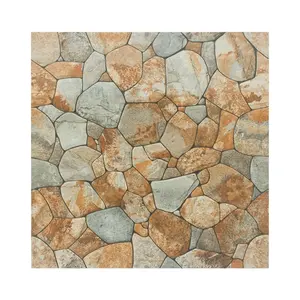 Gạch Men Tráng Men 300X300Mm, Gạch Lát Sàn Ngoài Trời Phong Cách Mộc Mạc Chống Trượt, Dùng Cho Ban Công Và Sân Vườn - Product Image 1