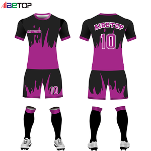 サッカーユニフォーム＆ショーツ卸売業者 新クラブチームサッカーユニフォーム 大人子供用カスタムサッカー半袖ジャージ ショートキット - Product Image 6