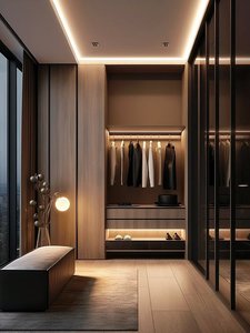 Armoire pleine hauteur à forte capacité de charge avec grand rangement pour linge, idéale pour les grandes familles et les spacieuses dressing parentales - Product Image 3