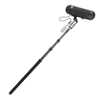 Kit de suspension pour microphone canon E-IMAGE BPMK1 avec bonnette anti-vent et étui de sécurité, petite taille
