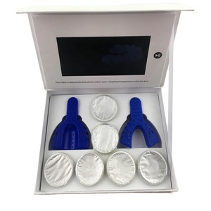 Caja de regalo hecha a mano de paquete plano caja de regalo de vídeo con pantalla para promoción - Product Image 2