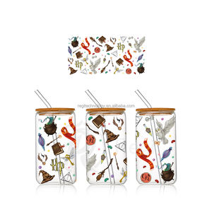 हेलोलीन 16 औंस और 20 औंस उच्च गुणवत्ता वाले कप रैप हस्तांतरण कप के लिए नवीनतम uv कप के लपेटें - Product Image 1