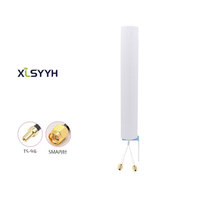 Antena de barril circular omnidireccional 4G/5G, enrutador de alta ganancia/antena de tarjeta de red, amplificador de mejora de señal, antena