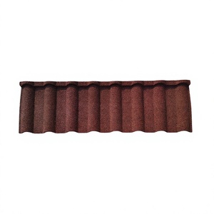 Tuiles de toiture en zinc ondulées modernes Bond Milano, tuiles <span class=keywords><strong>Euro</strong></span>, tuiles de toiture métalliques revêtues de pierre, directement de l'usine - Product Image 1