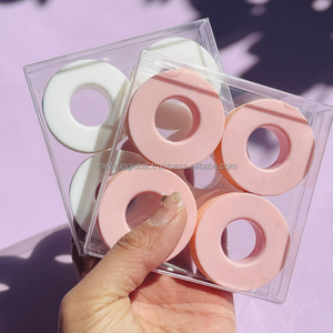 Cinta de pestañas azul para piel sensible Cinta de gel de silicona Logotipo privado Micro Espuma Cinta de pestañas de gel de silicona rosa para extensiones de pestañas - Product Image 4