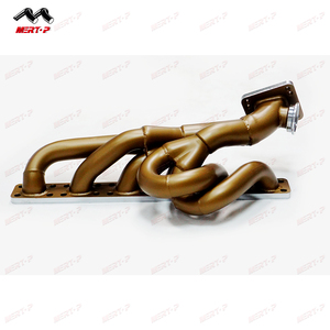 Colector de escape de acero inoxidable con revestimiento cerámico de longitud igualada T3/T4 de 1.<span class=keywords><strong>5</strong></span> mm de espesor para BMW E36 E39 M50 <span class=keywords><strong>M52</strong></span> S50 S52, 1990-2001 - Product Image 2