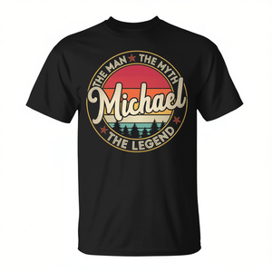 Camiseta personalizada con nombre de Michael, hombre, mito, leyenda, ropa promocional personalizable - Product Image 2