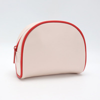 Bolsa de Maquillaje/Monedero/Bolsa de Viaje Unisex con Cierre, Diseño de Caramelos, Gran Capacidad, Cuero PU, Logotipo Personalizable para Moda
