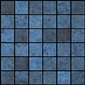 Mosaicos Hechos en España 50X50, Acabado Mate, Diseño Costero Oceánico, Vidrio Reciclado Ecológico, Modernos, 5.6mm de Grosor, Azulejos para Paredes Interiores de Baño - Product Image 1
