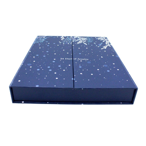 Calendrier de compte à rebours personnalisé, emballage boîte de rituel aveugle 24 jours cadeau parfum <span class=keywords><strong>rouge</strong></span> à lèvres cosmétiques bijoux boîtes d'emballage - Product Image 5