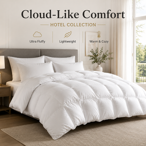 <span class=keywords><strong>Couette</strong></span> <span class=keywords><strong>de</strong></span> luxe en duvet <span class=keywords><strong>de</strong></span> <span class=keywords><strong>canard</strong></span> blanc, légère, moelleuse et respirante, pour toutes les saisons, collection hôtelière, insert <span class=keywords><strong>de</strong></span> <span class=keywords><strong>couette</strong></span> pour literie <span class=keywords><strong>de</strong></span> chambre - Product Image 1