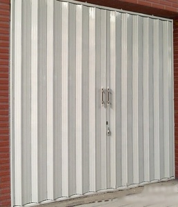 <span class=keywords><strong>Porte</strong></span> pliante <span class=keywords><strong>Porte</strong></span> à tirer moderne Plaque d'étanchéité en acier inoxydable galvanisé pour <span class=keywords><strong>porte</strong></span> patio de magasin entrepôt - Product Image 3