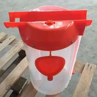 Système d'alimentation automatique et manuel de goutte pour l'équipement de mangeoires pour animaux de stalles de gestation de porc