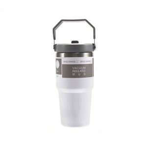 Cross-Border Handle Car <b>Cup</b> <b>Large</b> Capacity 304 Stainless Steel Vacuum Insulated Thermal Insulation Cold Insulation Ice Tyrant - Product Image 3
