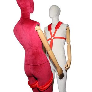 Секс-качели из мягкого материала, набор для бондажа, фиксаторы, распорка для ног, секс-игры для пар, регулируемый по размеру ремень-лента, секс-игрушки для женщин - Product Image 4