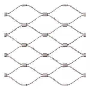 X-Tend Zoo <strong>Mesh</strong> <strong>Net</strong> Bird Cage China Stainless Steel Soft Wire Loop Cable Rope <strong>Net</strong> Fall Protection Woven Cutting Welding - Product Image 6